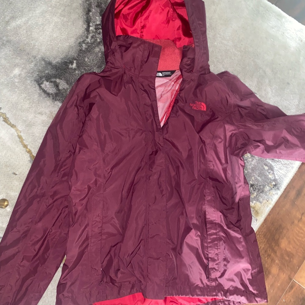 The northface rain jacket